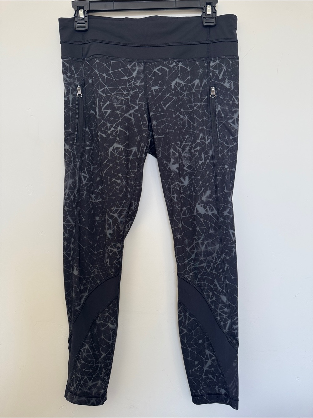 lululemon athletica Black Geometric Print Kids Leggings